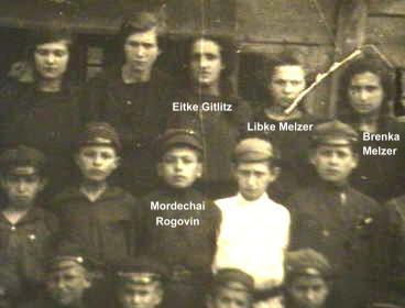 Tarbut School class photo, Vishnive 1923 – section 32