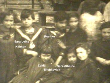 Tarbut School class photo, Vishnive 1923 – section 4